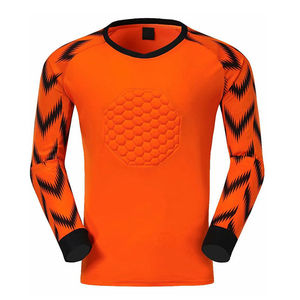 Jersey de Portero de Manga Larga Personalizable de Alta Calidad con Nombre de Equipo Personalizado, 100% Poliéster de Secado Rápido - Product Image 1