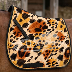 Tapis de selle personnalisés pour l'équitation, le dressage, le saut d'obstacles, les concours, avec logo personnalisé, OEM, ODM - Product Image 4
