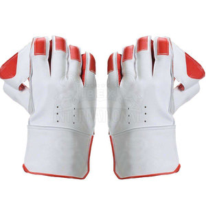 Gants de gardien de but de cricket de haute qualité, paume en cuir PU, design léger et flexible, ambidextres, contrôle amélioré de la balle - Product Image 2