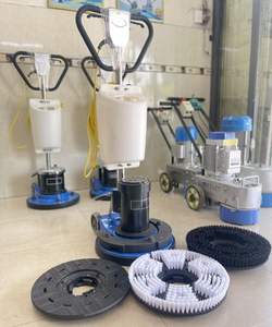 Pulidora de Pisos Industrial Eléctrica Profesional Nueva de 2.0HP, Máquina Pulidora Multifunción de 17 Pulgadas con Velocidad de 175 RPM - Product Image 3