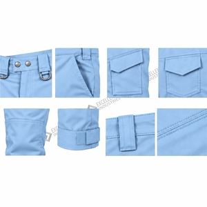 Men <b>Stretch</b> Tactical Trousers Lightweight <b>Cargo</b> Pants Quick Dry Outdoor Training Hiking Workwear Utility Long Pants - Product Image 4