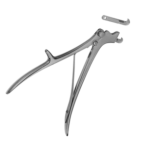 Rongeur crânien de 8 pouces à action simple, coupe-os neurochirurgical en acier inoxydable, instrument chirurgical de qualité standard allemande - Product Image 5