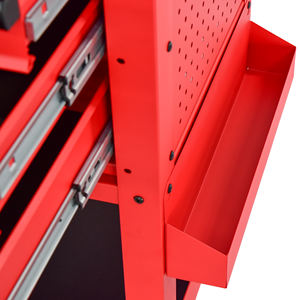 Carrito de Herramientas CSPS de 84 cm con 4 Cajones, Acero con Recubrimiento Electrostático en Polvo, Capacidad de 320 kg, Caja de Herramientas Rodante, Almacenamiento para Mecánicos y Garajes, OEM - Product Image 4