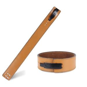 Cinturón de Levantamiento de Pesas de Cuero Genuino de 10 mm con Hebilla de Palanca y Logotipo Personalizado, Cinturón de Powerlifting Profesional de Alta Resistencia y Protección Antideslizante - Product Image 4