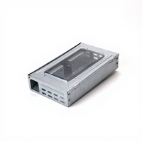 Piège à souris mécanique en métal solide, écologique et réutilisable, boîte de contrôle multi-captures pour un contrôle efficace des souris, transparent