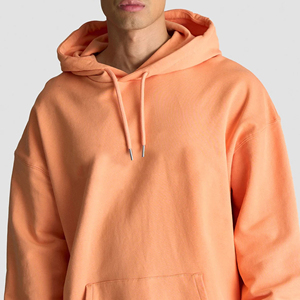 100% Cotton <b>Thick</b> Heavy <b>Fleece</b> Winter High Quality Printed Oversized Streetwear Custom Logo Pocket Men's Hoodies Sweatshirts - Product Image 5