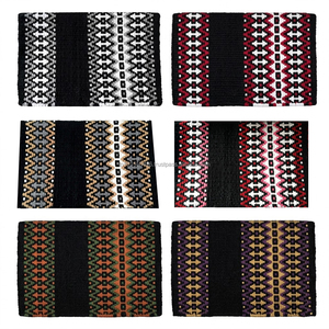 Classic 100% New Zealand Wool Saddle Blanket 34x36 Western <b>Equestrian</b> Pad at Factory Price for Wholesale - Product Image 5