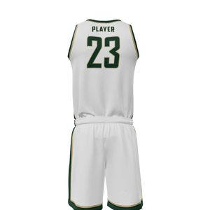 Conjunto de Uniforme de Baloncesto Personalizado, Secado Rápido, Transpirable, Sublimado, Ropa Deportiva para Equipos, Entrenamiento, Suministro de Fábrica OEM - Product Image 5