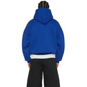 Sudadera Oversize de Algodón Pesado de 430 g/m² con Hombros Caídos, sin Cordones, Personalizable con Logotipo para Fabricantes de Ropa Urbana - Product Image 6
