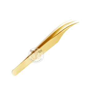 Pinzas de Acero Inoxidable Antiestáticas para Extensión de Pestañas, Hechas en Pakistán, 10 mm, con Logotipo Personalizado Impreso - Product Image 4