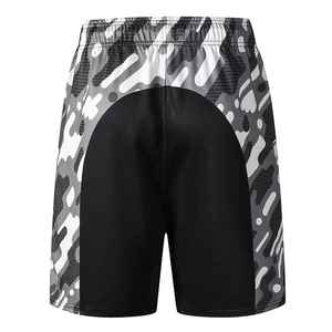 Shorts de sport décontractés pour hommes en laine, taille mi-haute, avec fermeture élastique, respirants et à séchage rapide, pour la course à pied - Vente en gros - Product Image 5