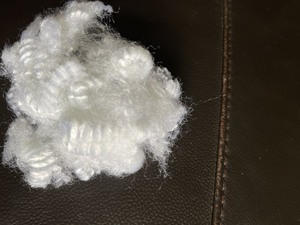 Rắn Phong Cách 6D 15D Tái Tạo Polyester Staple Sợi Ngọn Lửa Chống Cháy Tái Chế Cho Nệm Thảm Bông Làm Đầy Vật Liệu - Product Image 5