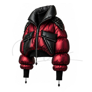 Nouvelle Veste Courte Matelassée Femme 2026, Design Personnalisé, Prix Abordable, Haute Qualité, Vente en Gros OEM - Product Image 4