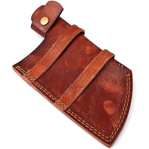 Cuchillo de Chef JEXMOO OEM Hecho a Mano, de Acero al Carbono de Grado Industrial, Multifuncional, con Patrón Único, Funda de Cuero, 12/10 Pulgadas - Product Image 6