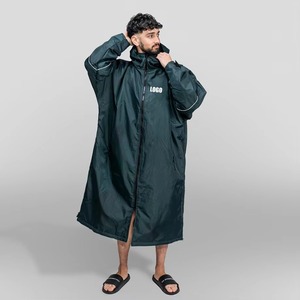 Veste d'équitation longue imperméable - Manteau d'équitation d'hiver avec capuche, imperméable à l'eau |   Manteau d'équitation pour l'entraînement - Product Image 5