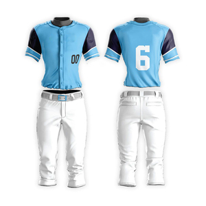 Uniformes de Béisbol con Estampado a Cuadros, Elásticos en Cuatro Direcciones, Opción de Nombre del Jugador, 100% Poliéster Transpirable - Product Image 1