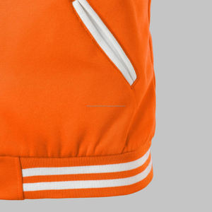 Chaqueta universitaria personalizada para hombre, forro polar de algodón de alta calidad, diseño formal de estilo universitario Letterman - Product Image 5