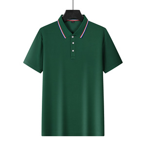 Golf <b>Turtleneck</b> Shirt Embroidery for Rhinestone New Arrival <b>Men</b> Clothing Customized Logo Manufacturer 100% Cotton Blank - Product Image 2