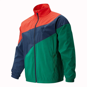 2025 New Arrival Custom Men's Stand Windbreaker <b>Jacket</b> Breathable Lightweight Waterproof Hooded <b>Packable</b> for Running Hiking - Product Image 4