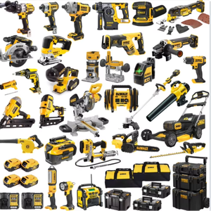 Compra 2 juegos y obtén 1 gratis: Kit de herramientas eléctricas DeWALT DEWKIT30A con 4 baterías de litio de 18V x 5Ah, 30 piezas - Product Image 1