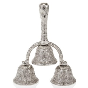 Campana de Mano Tradicional de Latón, Forma Redonda, Campana de Altar Decorativa, Campana de Iglesia, Decoración Navideña, Campana Artesanal de Alta Calidad - Product Image 4