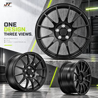 Jantes forgées à dix branches noir brillant 18-22 pouces 5x112 5x114.3 VIW-190 pour BMW Audi Mercedes-Benz