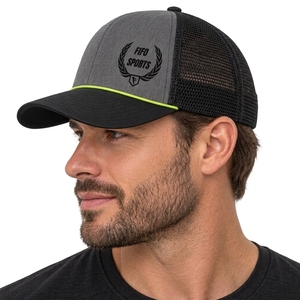 หมวกแก๊ป Trucker พรีเมียม ตาข่ายด้านหน้า โฟมด้านหน้า ปิดด้วย Snapback ผ้าระบายอากาศ น้ำหนักเบา สวมใส่สบาย รับผลิตตามสั่ง ขายส่ง - Product Image 6