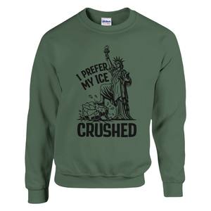 Preferiría mi sudadera de invierno para hombre ICE Crushed, 100% algodón, con bordado e impresión digital. - Product Image 5