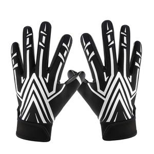 WARPRO INDUSTRY Blue Full Finger Outdoor Sports <b>Gloves</b> with Non Slip PU Material Unisex All Seasons Use Hook and Loop Closure - Product Image 6