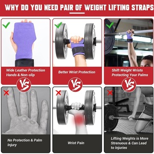 Protège-mains de musculation pour CrossFit, gymnastique et entraînements intensifs - Product Image 4