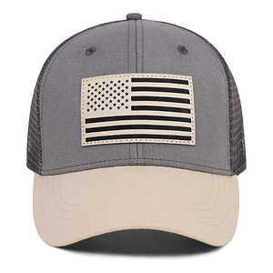 Gorra Trucker de Camuflaje con Parche de Bandera Americana, Ajustable, con Malla Trasera, Unisex, para Adultos, Estilo Casual, de 6 Paneles, para Exteriores - Product Image 6