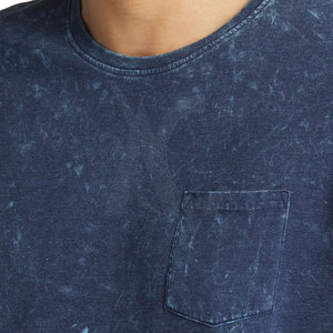 Camiseta de Moda Urbana con Lavado Ácido para Hombre, Tela de Algodón Lavado de Tacto Suave, Corte Relajado, Cómoda y Casual - Product Image 6