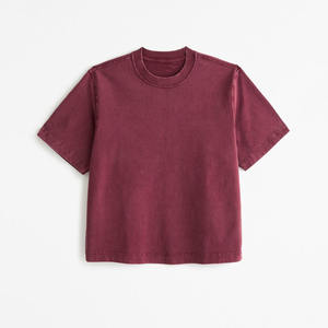 Camiseta Corta de Moda para Mujer, Ropa Urbana de Algodón, Producción al por Mayor - Product Image 5