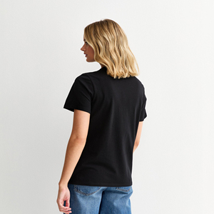 Camisetas Estampadas de Alta Calidad para Mujer, 100% Algodón, Tela Suave, Camiseta con Estampado de Margaritas, Cuello Redondo, Corte Regular - Product Image 3