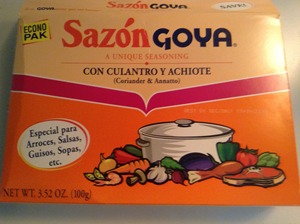 Condimento en Polvo SAZÓN 6g/5g con Cilantro, Annatto y Comino - Product Image 2