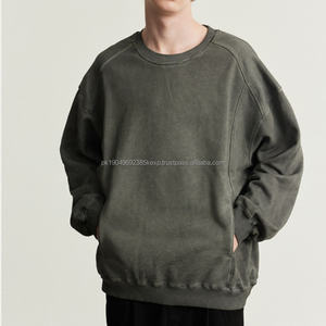   Sudadera Nueva 2026, Sudadera Retro Americana de 400g para Hombre, Estilo Oversize, Sudadera con Bordado - Product Image 2