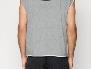 <b>Mens</b> Muscle Fit Gym Hoodie <b>Sleeveless</b> <b>Pullover</b> Breathable Training Vest Fitness Workout Top Running Bodybuilding Activewear - Product Image 2