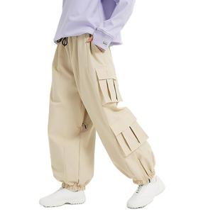 Venta al por mayor de pantalones de nieve baratos, impermeables, para deportes de invierno al aire libre, pantalones de esquí para hombres y mujeres, pantalones térmicos a prueba de viento para snowboard. - Product Image 6