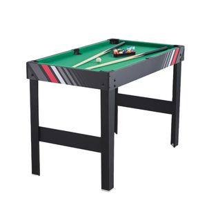Set Tavolo da Gioco 4-in-1 da 48 Pollici: Air Hockey, Biliardo, Calcio Balilla e Ping Pong - Product Image 1