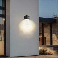 Lámpara de Pared LED SOL-626S-B con Panel Solar, Sensor PIR IP44, Luz Blanca Neutra 4100K, Ecológica, Garantía de 1 Año