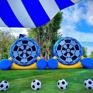 Viet Nam PVC Ensures Safety in Transportation Thuy Linh <b>Inflatable</b> Soccer Challenge <b>Game</b> Team Building - Product Image 2