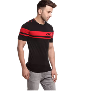 T-shirts d'extérieur pour hommes en toile respirante de qualité supérieure, fabriqués par des professionnels, durables, col rond, stock disponible - Product Image 5