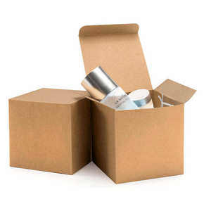 Cajas Rígidas de Papel Kraft - Empaque Cosmético con Impresión UV, Venta al por Mayor, Personalizables, Portátiles, con Opciones de Logotipo, Tamaño y Color, Impresión a Cuatro Colores - Product Image 1