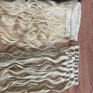 Extensiones de Cabello Humano Liso y Ondulado en Colores Vibrantes Tipo Piano, Precio al por Mayor para Proveedores de Cabello Natural - Product Image 4