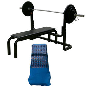 Tapete Antideslizante para Banco de Pesas de Gimnasio, 1 mm de Grosor, 30x90 cm, TPE con Tela Impresa para Agarre Estable y Uso Portátil - Product Image 2