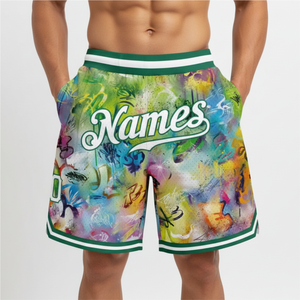 Shorts de basketball pour hommes 2026, shorts de sport, shorts d'entraînement OEM, shorts de gym au design haut de gamme, shorts de sport en mesh en gros - Product Image 3