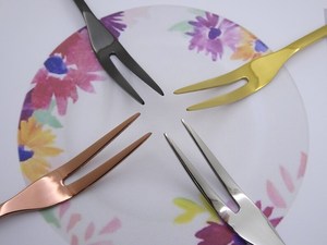 ชุดส้อมโลหะแบบใช้ซ้ำได้ เป็นมิตรกับสิ่งแวดล้อม ผลิตจากสแตนเลสขัดเงา - Product Image 3
