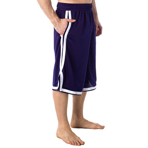 Shorts de sport décontractés respirants de haute qualité pour hommes, personnalisables, en maille, séchage rapide, pour l'été, vente en gros - Product Image 3
