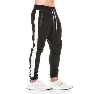 Wholesale Casual Custom Printing Oversized Jogger Pants Running Gym <b>Elastic</b> Waist Plain Trousers Blank Sweatpants Men - Product Image 1