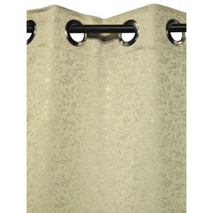 Cortina de Ventana de Poliéster con Estampado Floral de Lujo, 122 x 274 cm, Opaca, con Ojales, Lista para Usar en Hogares y Hoteles - Product Image 3